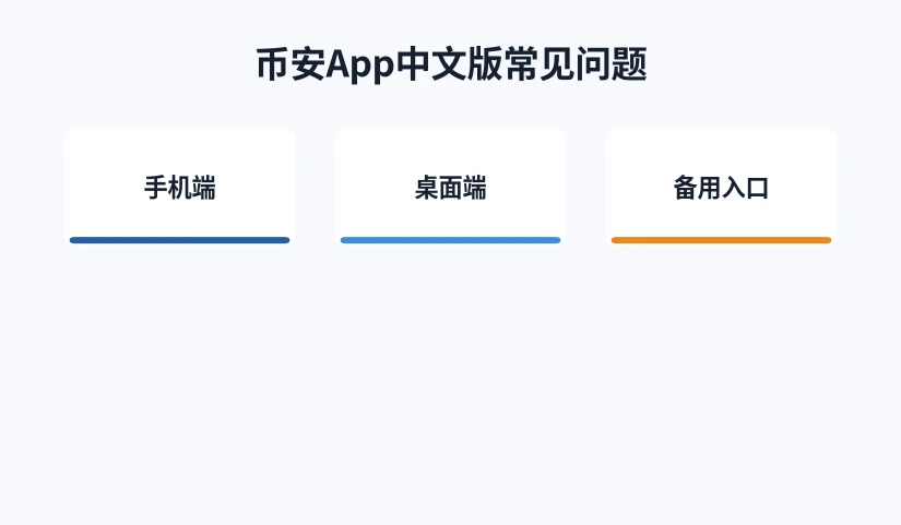 常见问题的排查顺序示意
